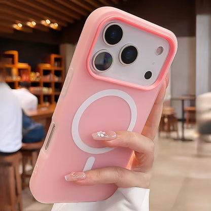 Premium 2-in-1 Magnetic Shockproof Case for iPhone 17 Pro Max to iPhone 11 — Liquid Silicone, MagSafe Bumper